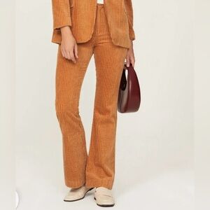 Blank NYC Corduroy Flare Pants in Dark Mustard